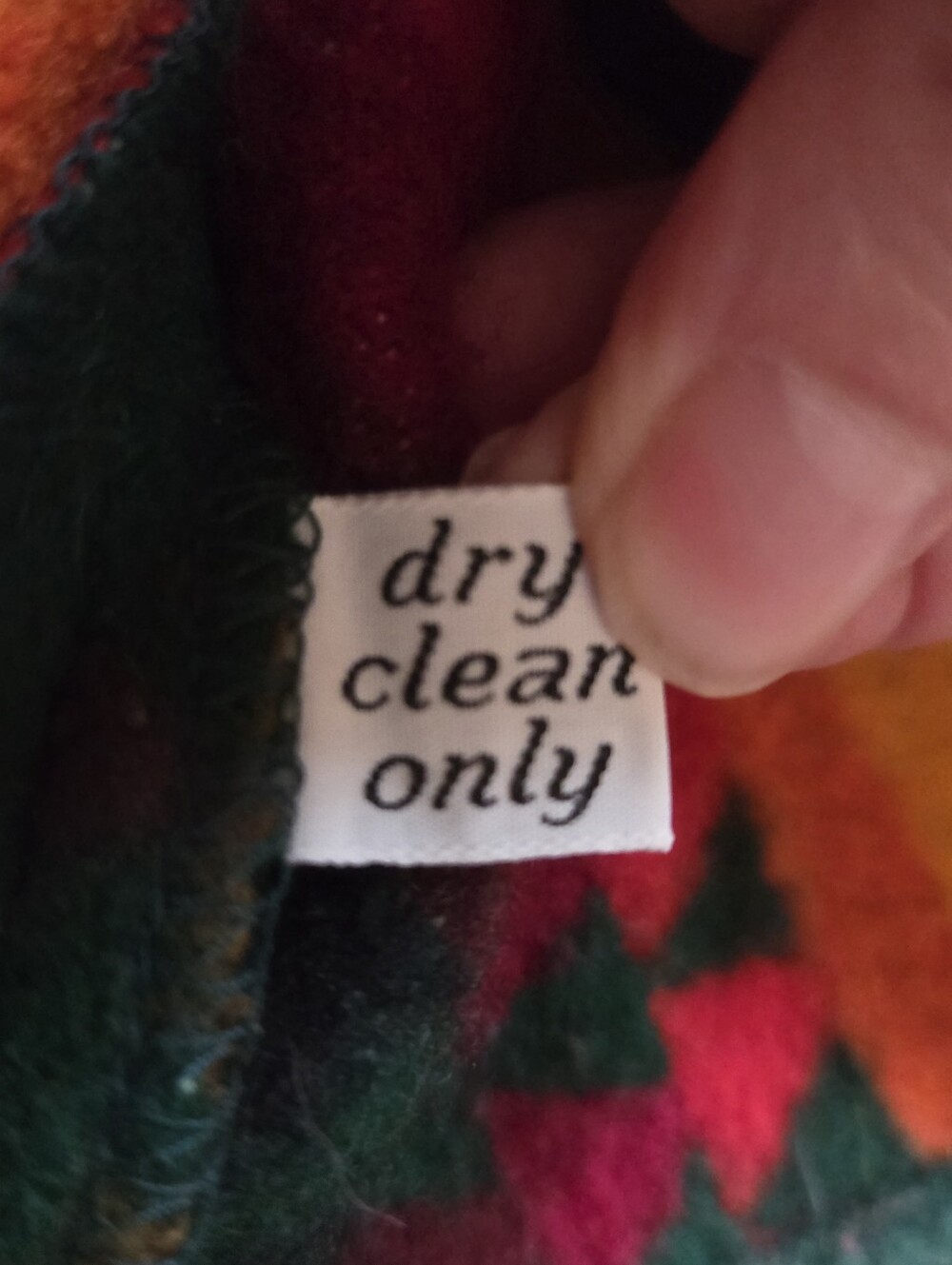PENDLETON BEAVER STATE Vintage Wool Blanket Vest Made In Usa Small/Medium - Picture 6 of 6